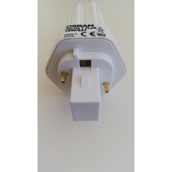 Osram dt18827 dulux-t plus bulb gx24d-2 18w/827 w/start 2pin